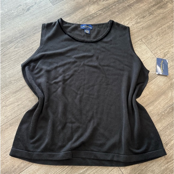 CHARTER CLUB plain top 🖤 - Picture 6 of 14